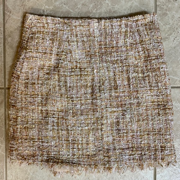 Forever 21 asymmetric tweed mini skirt - Picture 3 of 4